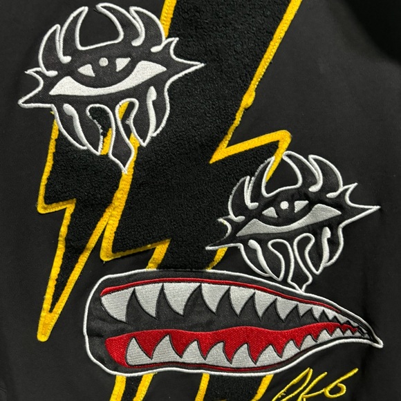 Off Beat Men’s size medium Hoodie, black, NWOT - Picture 6 of 9